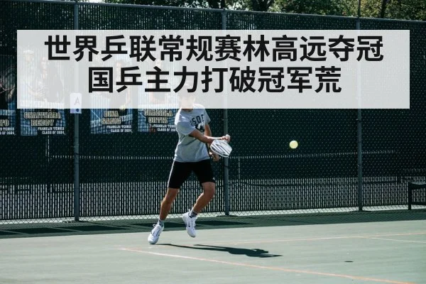 世界乒联常规赛林高远夺冠国乒主力打破冠军荒